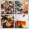 12 Glass Ball Christmas Ornaments Christmas Hanging Ornament in Clear Shiny Iridescent Clear Glass Christmas Tree Ball Bauble Blown Glass Balls (2.36 in, 2.76 in) for Party Decoration